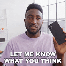 Let Me Know What You Think Marques Brownlee GIF