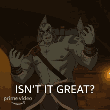 Isnt It Great Grog Strongjaw GIF - Isnt It Great Grog Strongjaw The Legend Of Vox Machina GIFs