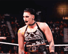 The Judgment Day Rhea Ripley GIF - The Judgment Day Rhea Ripley Searching Her Victim GIFs