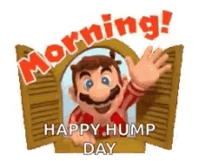 Happy Hump Day Mario GIF