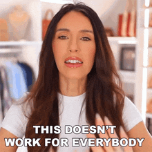 This Doesn'T Work For Everybody Shea Whitney GIF - This Doesn'T Work For Everybody Shea Whitney Doesn'T Work For Everyone GIFs