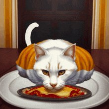 Fat Cat GIF - Fat Cat Eating GIFs