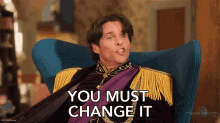 You Must Change It Prince Edward GIF - You Must Change It Prince Edward James Marsden GIFs
