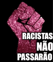 Racistas Não Passarão / Racismo / Punho Fechado GIF - Racism Racist Raised Fist GIFs