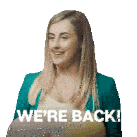 Were Back Claire Sticker - Were Back Claire Gwynne Phillips Stickers