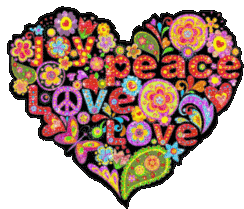 Peace Love Sticker - Peace Love Stickers