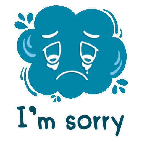 Excuses Apology Sticker - Excuses Apology So Sorry Stickers