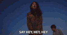Say Hey Hey Hey Alessia Cara GIF - Say Hey Hey Hey Alessia Cara Wild Things GIFs