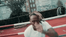 Punching Scootie GIF - Punching Scootie Social House GIFs