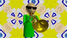 Baldi Trumpet GIF - Baldi Trumpet Youre Mine GIFs