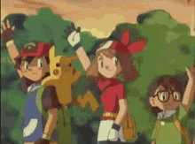 Ash Pokémon May Pokemon GIF