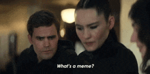 What'S A Meme Captain James T Kirk GIF - What'S A Meme Captain James T Kirk Paul Wesley GIFs