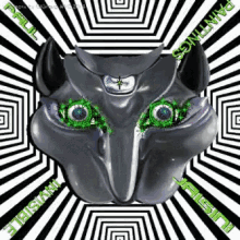 hypnocat hypnotic optical illusion eyes popping