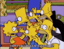 Simpson Happy Halloween GIF - Simpson Happy Halloween Thesimpsons GIFs