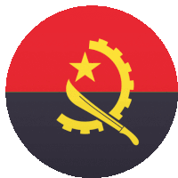 Angola Flags Sticker - Angola Flags Joypixels Stickers