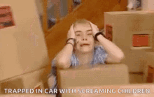 Facepalm Trapped In Car With Screaming Children GIF - Facepalm Trapped In Car With Screaming Children Ugh GIFs