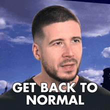 Get Back To Normal Vinny Guadagnino GIF - Get Back To Normal Vinny Guadagnino Jersey Shore Family Vacation GIFs
