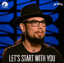Lets Start With You Begin GIF - Lets Start With You Begin Lets Do It GIFs