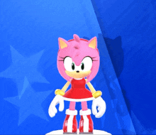 Sonic Rumble Amy Rose GIF - Sonic Rumble Amy Rose Clap GIFs