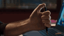 Clicking The Pen Ms Marvel GIF - Clicking The Pen Ms Marvel Ticking The Pen GIFs