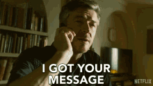 I Got Your Message Mike Walker GIF - I Got Your Message Mike Walker White Lines GIFs