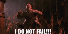 Mortal Kombat Goro GIF - Mortal Kombat Goro I Do Not Fail GIFs