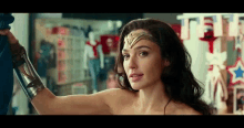 Wonder Woman Blink GIF - Wonder Woman Blink Gal Gadot GIFs