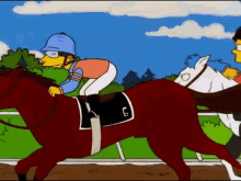 Kentucky Derby GIF - Kentucky Derby Simpsons Horse Racing GIFs