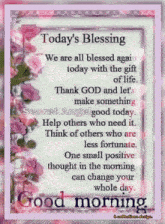 Todays Blessings GIF - Todays Blessings GIFs