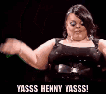 Yasss Henny GIF - Yasss Henny Stacy Layne Matthews GIFs