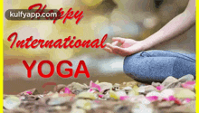 Happy International Yoga Day.Gif GIF - Happy International Yoga Day International Yoga Day Trending GIFs