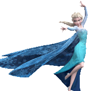 Elsa Frozen Sticker