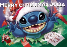 Merry Christmas Stitch GIF - Merry Christmas Stitch Greetings GIFs