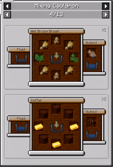 a screenshot of a game called mixing cauldron which is 4/13