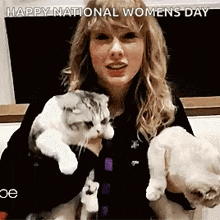 Taylor Swift Cats GIF - Taylor Swift Cats International Cat Day GIFs