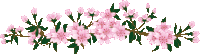 Pink Flowers Plant Sticker