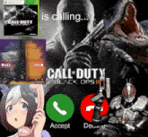 a video game called call of duty black ops ii is being called