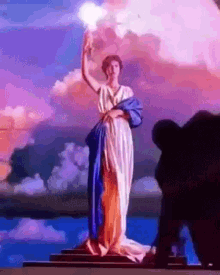 Columbia Torch Lady GIF