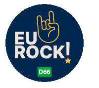 D66 Europa Sticker