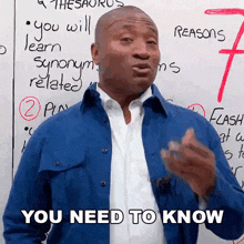 You Need To Know Jamesesl English Lessons GIF - You Need To Know Jamesesl English Lessons James Engvid GIFs