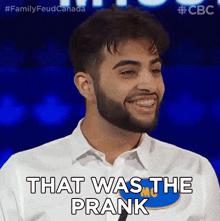 That Was The Prank Mo GIF - That Was The Prank Mo Family Feud Canada GIFs