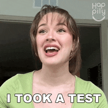 I Took A Test Happily GIF - I Took A Test Happily I Took An Exam GIFs