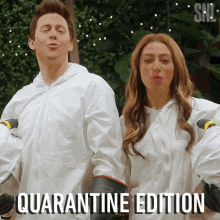 Quarantine Edition Heidi Gardner GIF