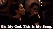 Station19 Andy Herrera GIF - Station19 Andy Herrera Oh My God This Is My Song GIFs