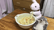 Bunny Cooking GIF