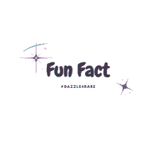 fun fact dazzle4rare sparkle speech bubble facts
