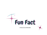 Fun Fact Dazzle4rare Sticker - Fun Fact Dazzle4rare Sparkle Stickers