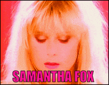 Samantha-fox Sam-fox GIF - Samantha-fox Sam-fox 1997-song-the-reason-is-you GIFs