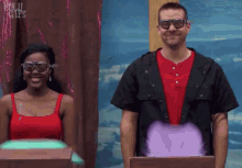 lulu gifs bb21 big brother21 blow up in face gooped