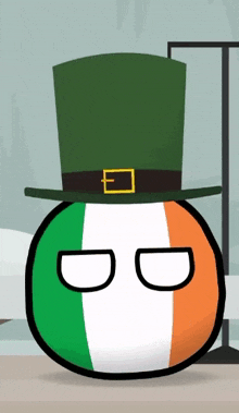 Ireland Polandball GIF - Ireland Polandball Art'S Animations GIFs